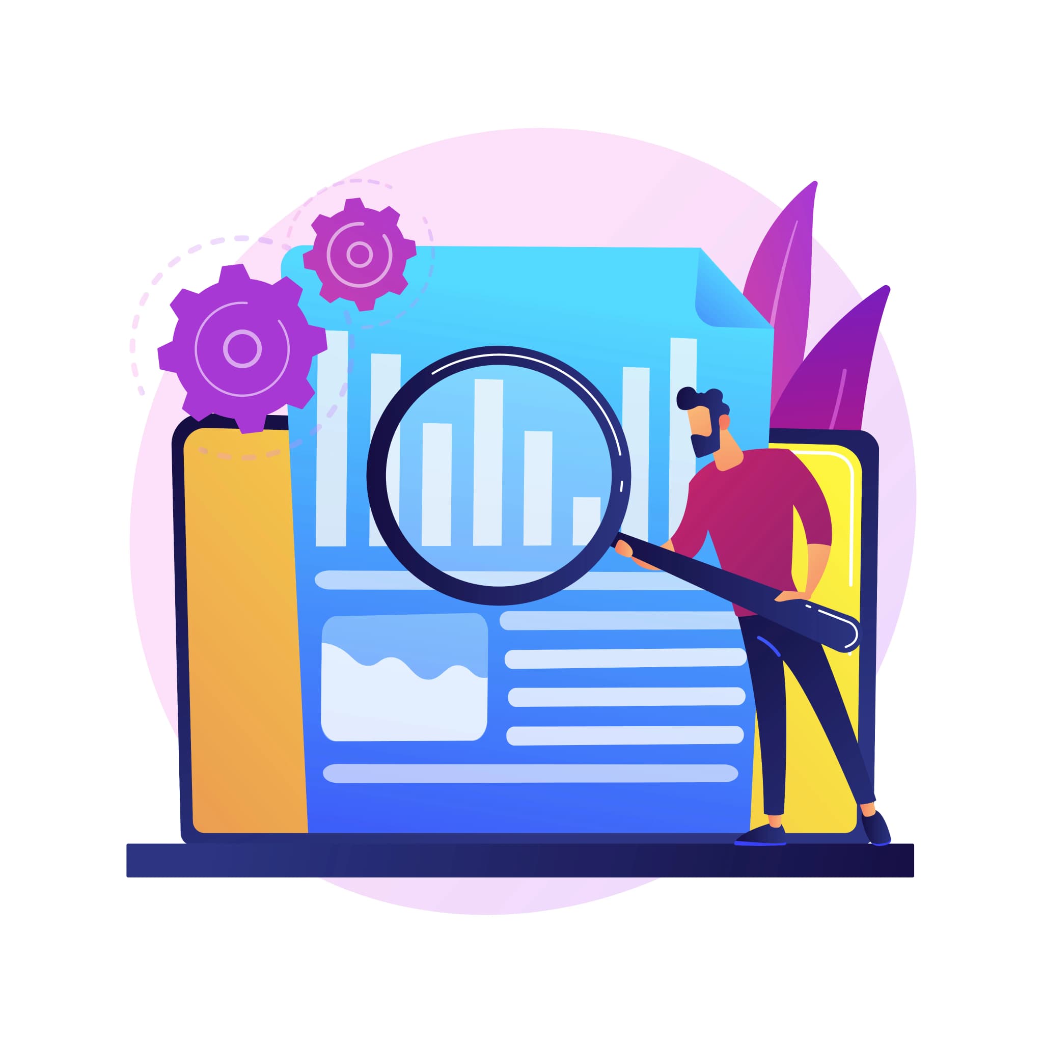Website design process mockup preview