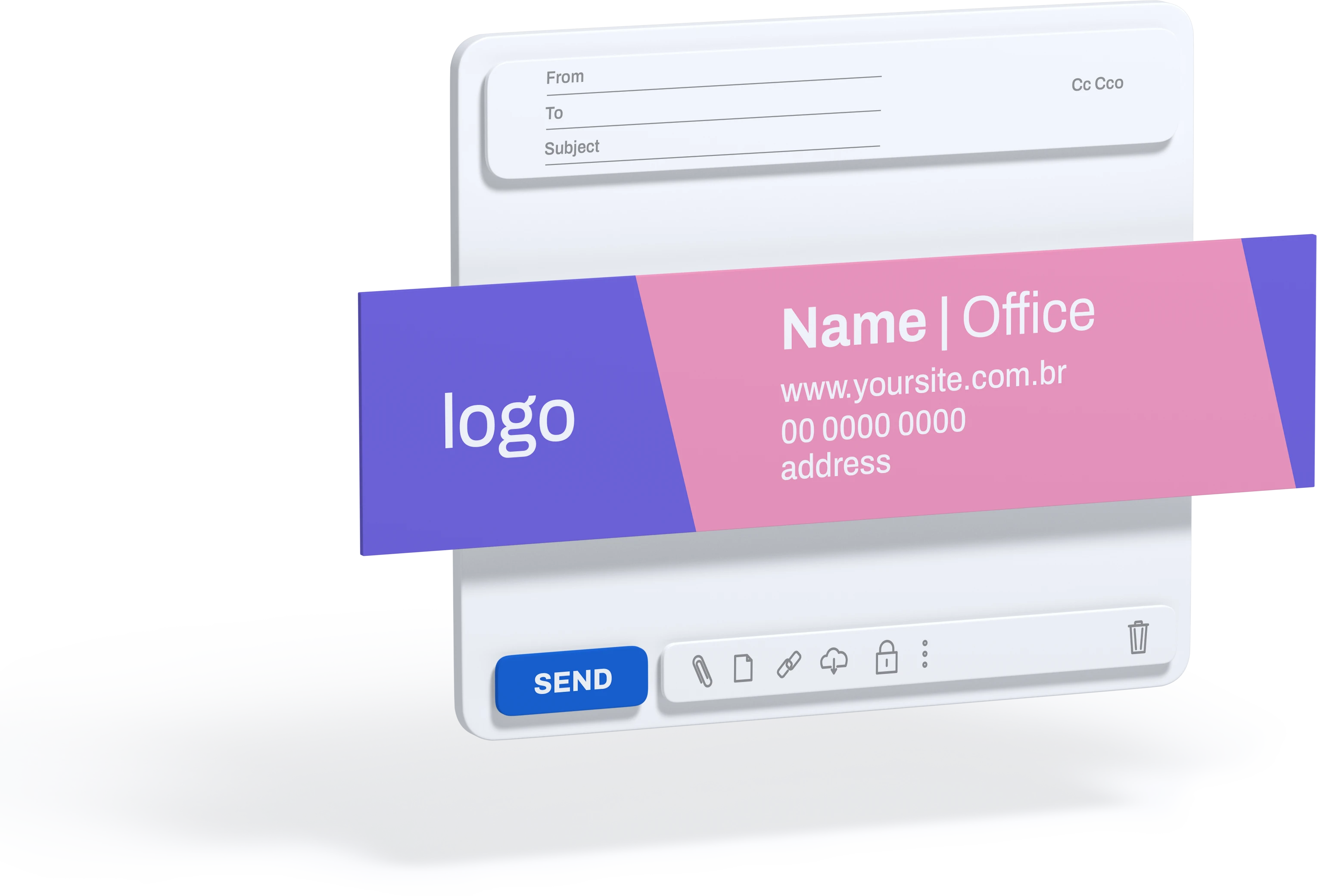 Email marketing campaign and template design preview